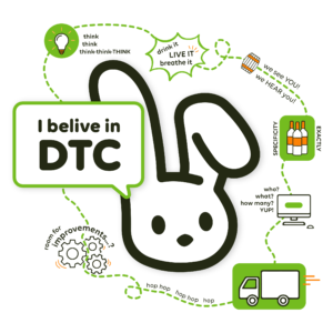 I believe in DTC said the Bunny