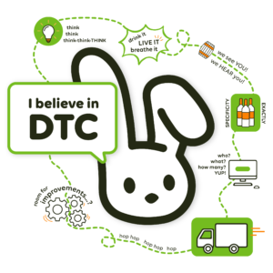 I believe in DTC says OOTB Bunny